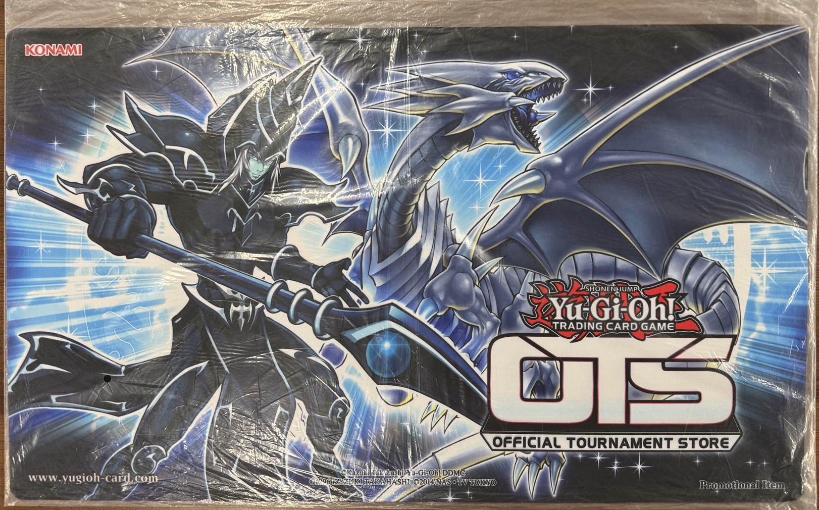 【プレイマット】OTS ブラックマジシャン&青眼の白龍