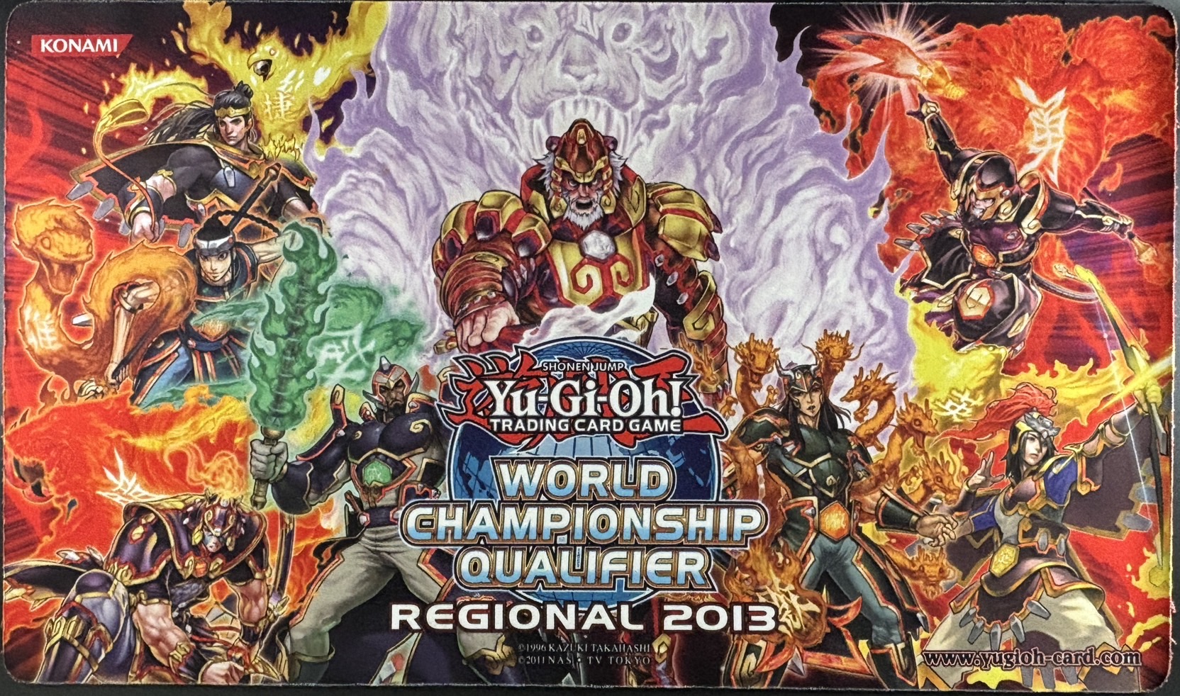 【プレイマット】【開封品】炎星 WC2013