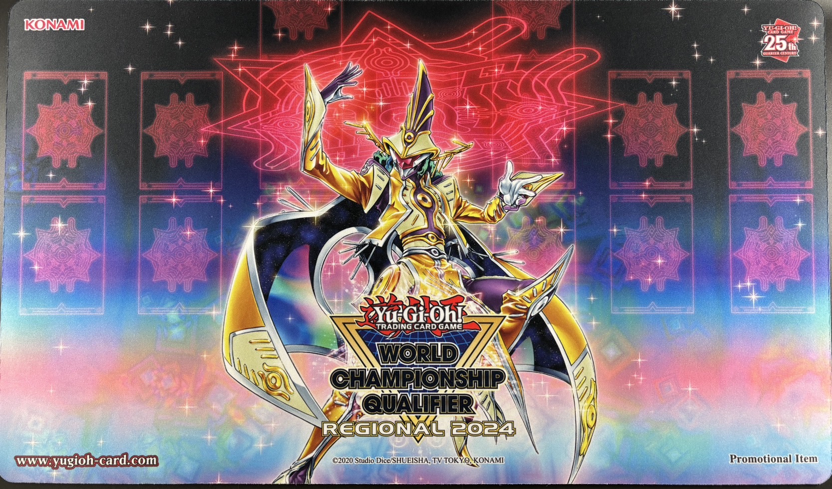【プレイマット】【開封品】幻惑の魔術師　WCQ REGIONAL 2024