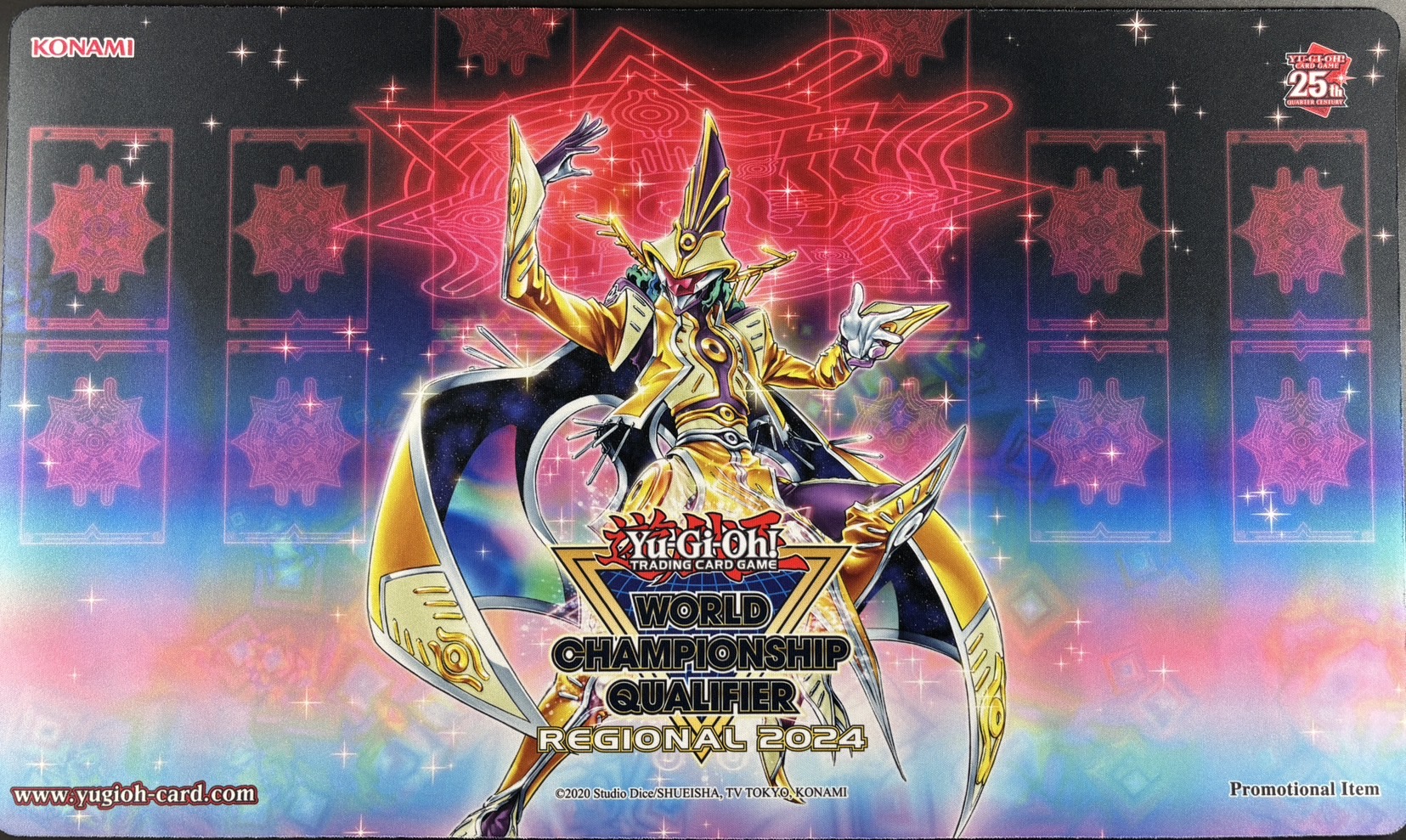 【プレイマット】【開封品】幻惑の魔術師　WCQ REGIONAL 2024
