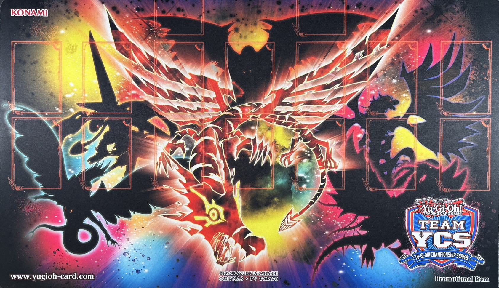 【プレイマット】【開封品】決闘龍デュエルリンクドラゴン　TEAM YCS