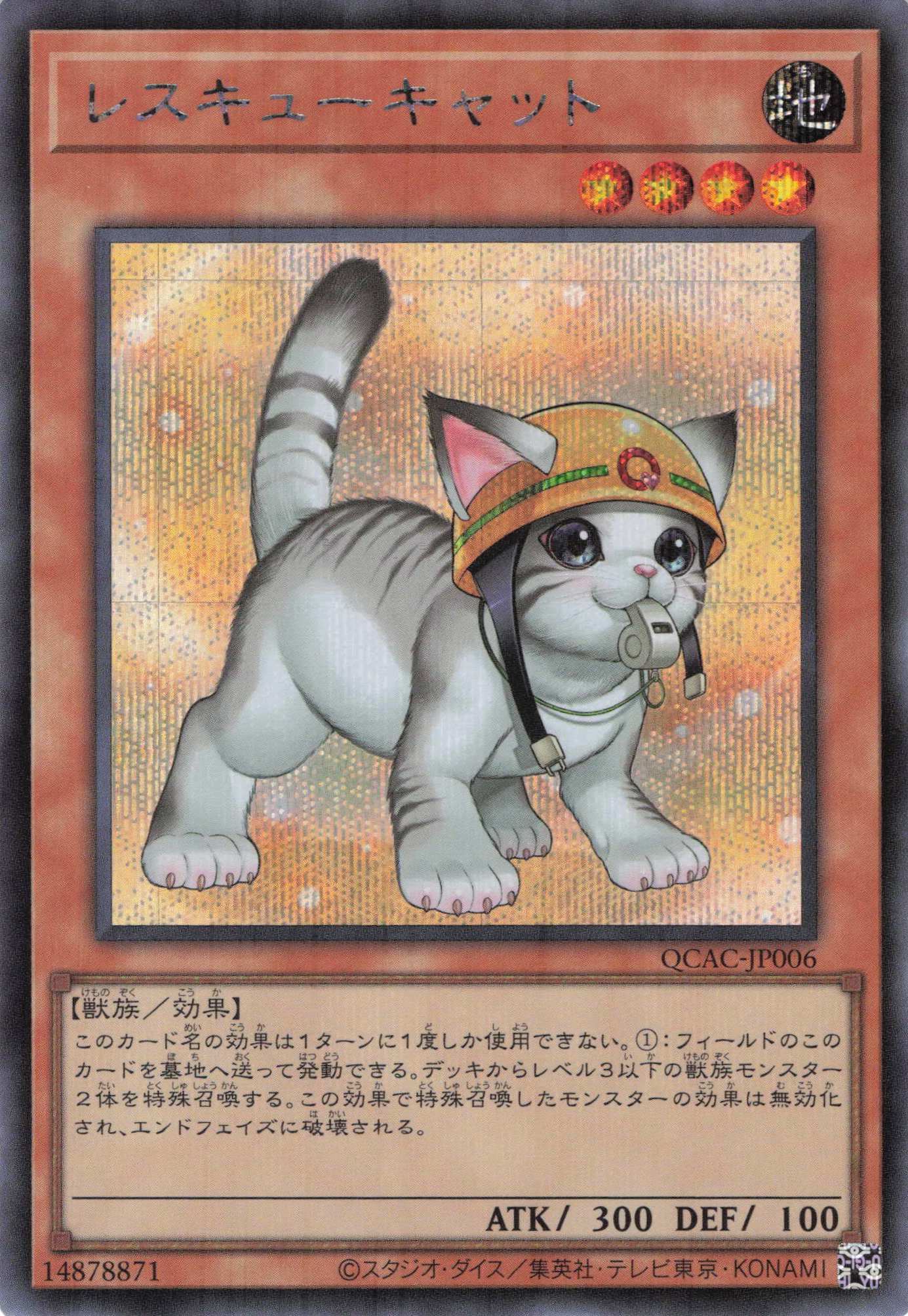 【状態B】(新)レスキューキャット【SE】〈QCAC-JP006〉