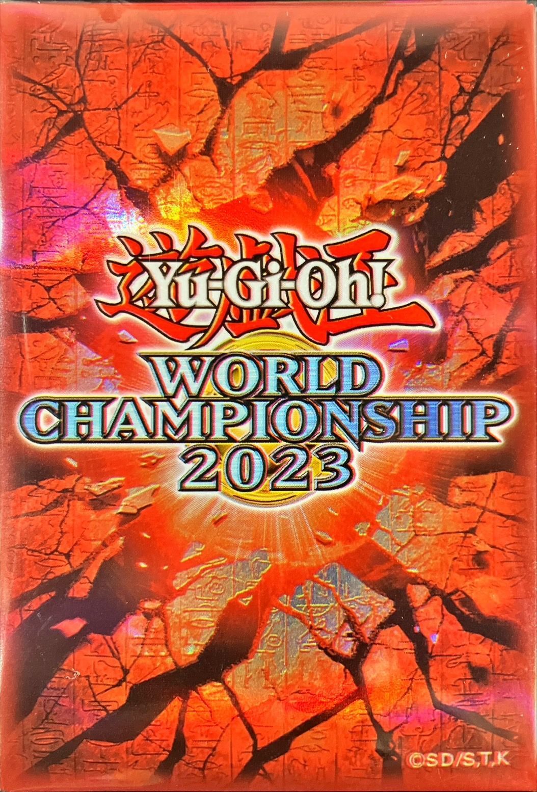 スリーブ『WCS2023RED』10枚入り(未開封)