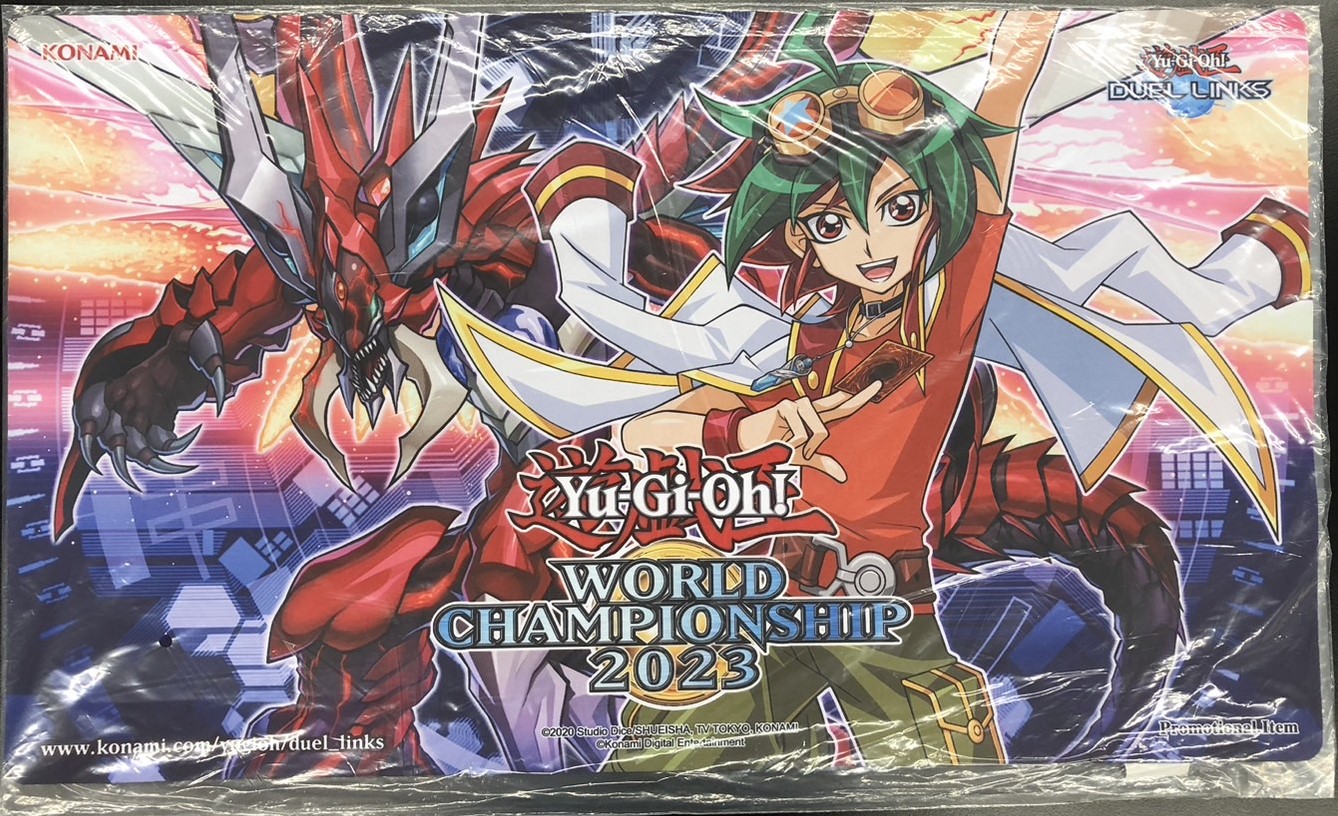 【プレイマット】榊遊矢 覇王烈竜オッドアイズ・レイジング・ドラゴン