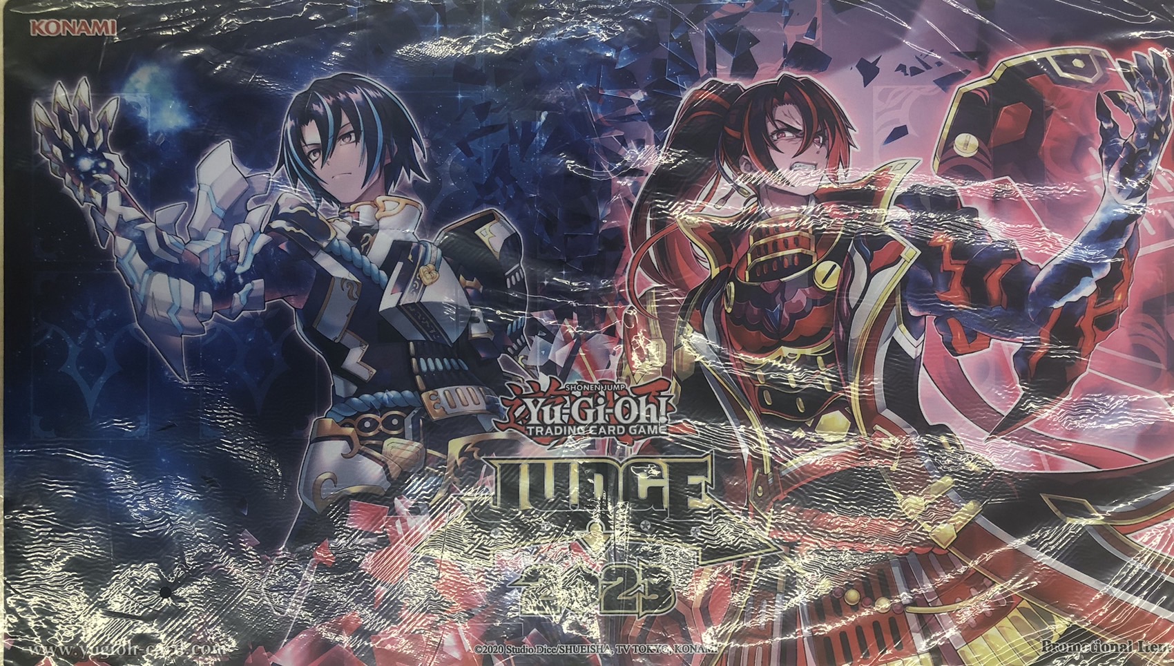 【プレイマット】ヴィサススタフロスト&クシャトリラライズハート YCS judge2023