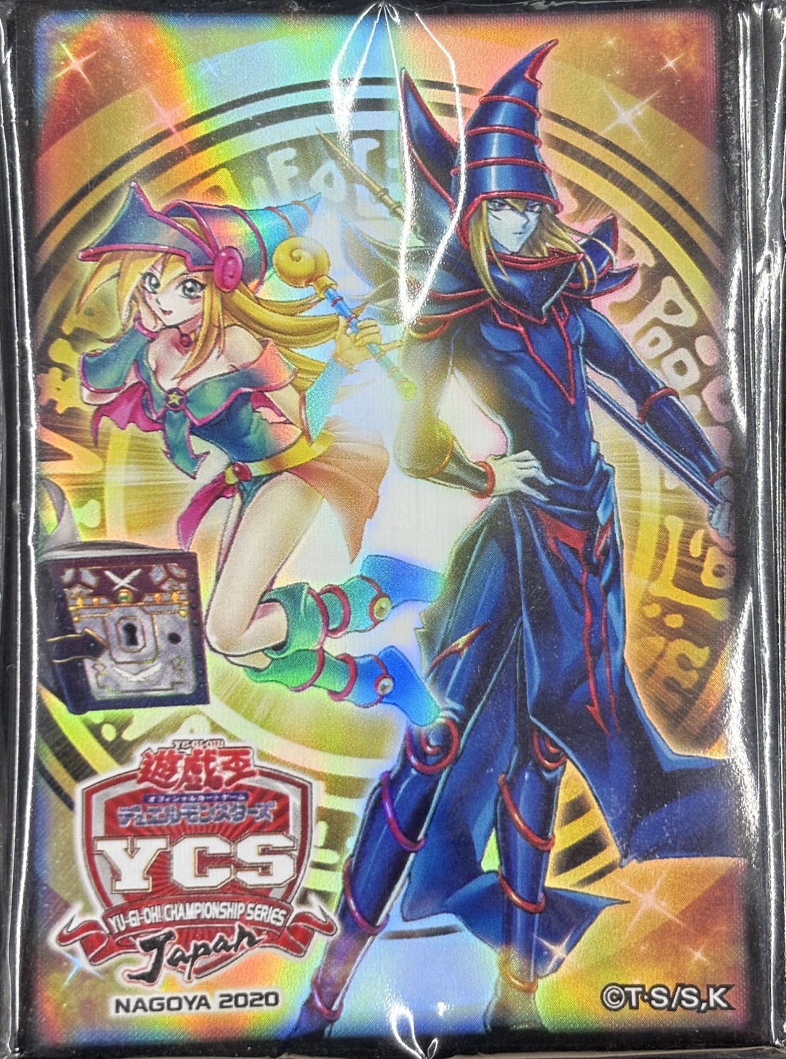 【未開封】『YCS ブラックマジシャンガール/ブラックマジシャン』100枚入り スリーブ