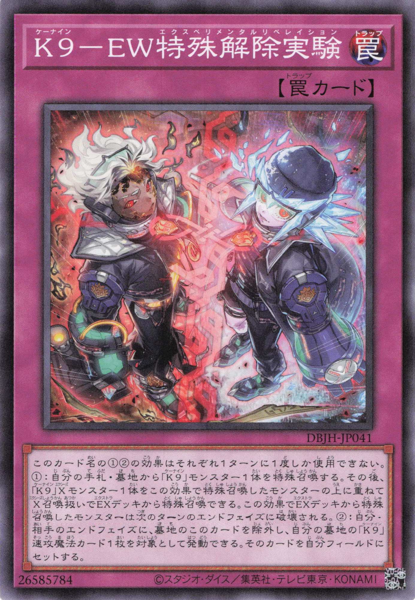 K9EW特殊解除実験【N】〈DBJH-JP041〉